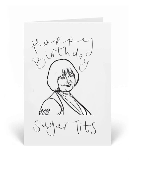 Happy Valentines & Birthday Sugar Tits with personalisation