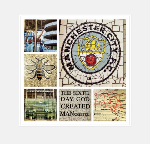Manchester City Football Club photo montage by Ben Sedmans