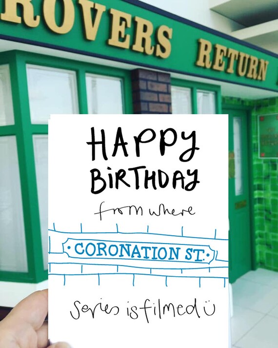 Coronation St Happy Birthday Cards