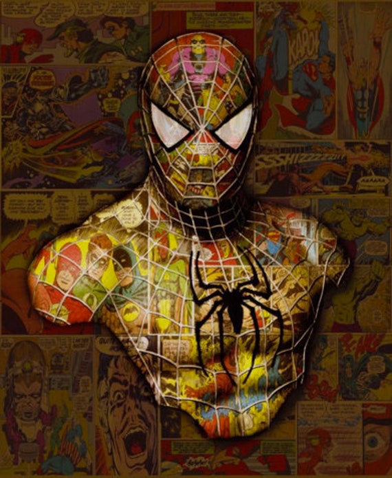 Spider Man Print by Dirty Hans