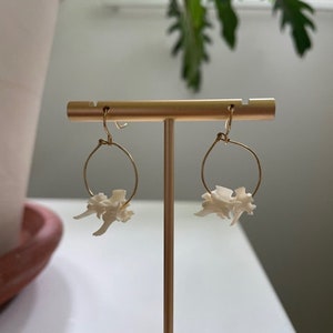 Minimalist Snake Vertebrae Earrings