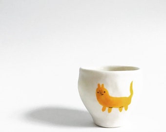 Cat sake cup | Two Hold Studios