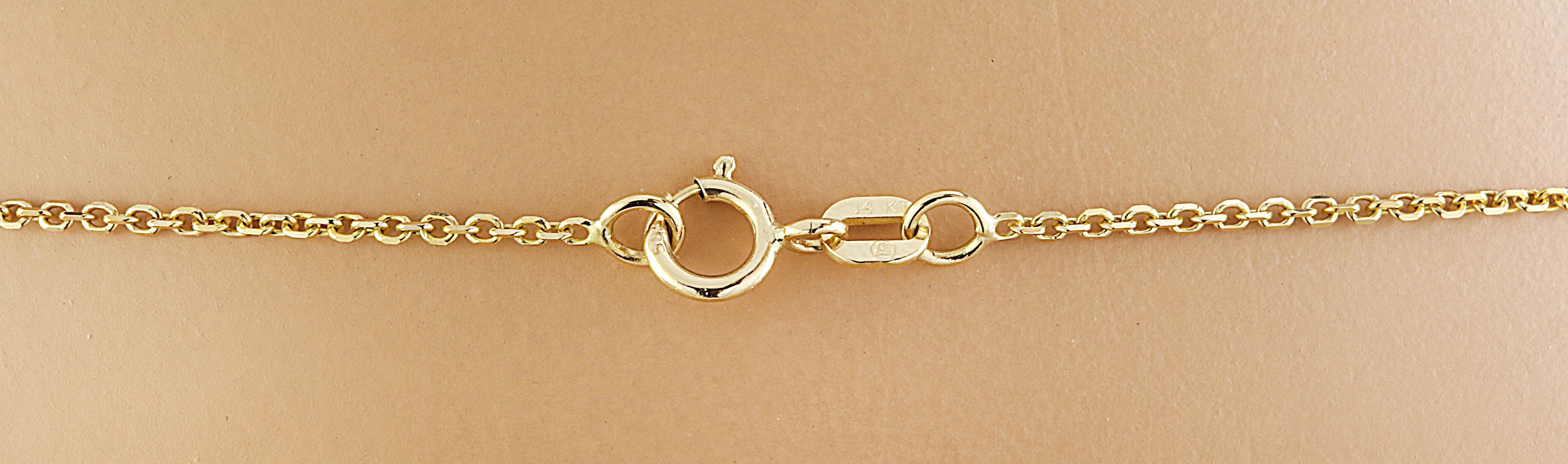 Diamond v Necklace in 14k Yellow Gold Etsy UK