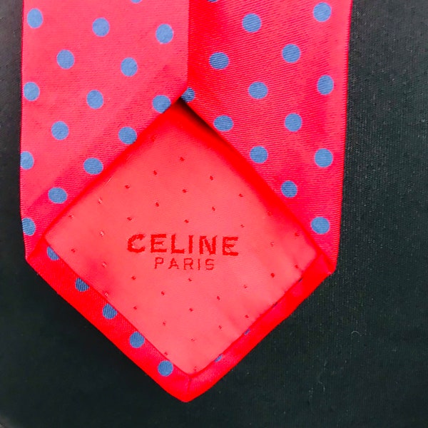 CELINE PARIS Tie Collection Vintage....No.6