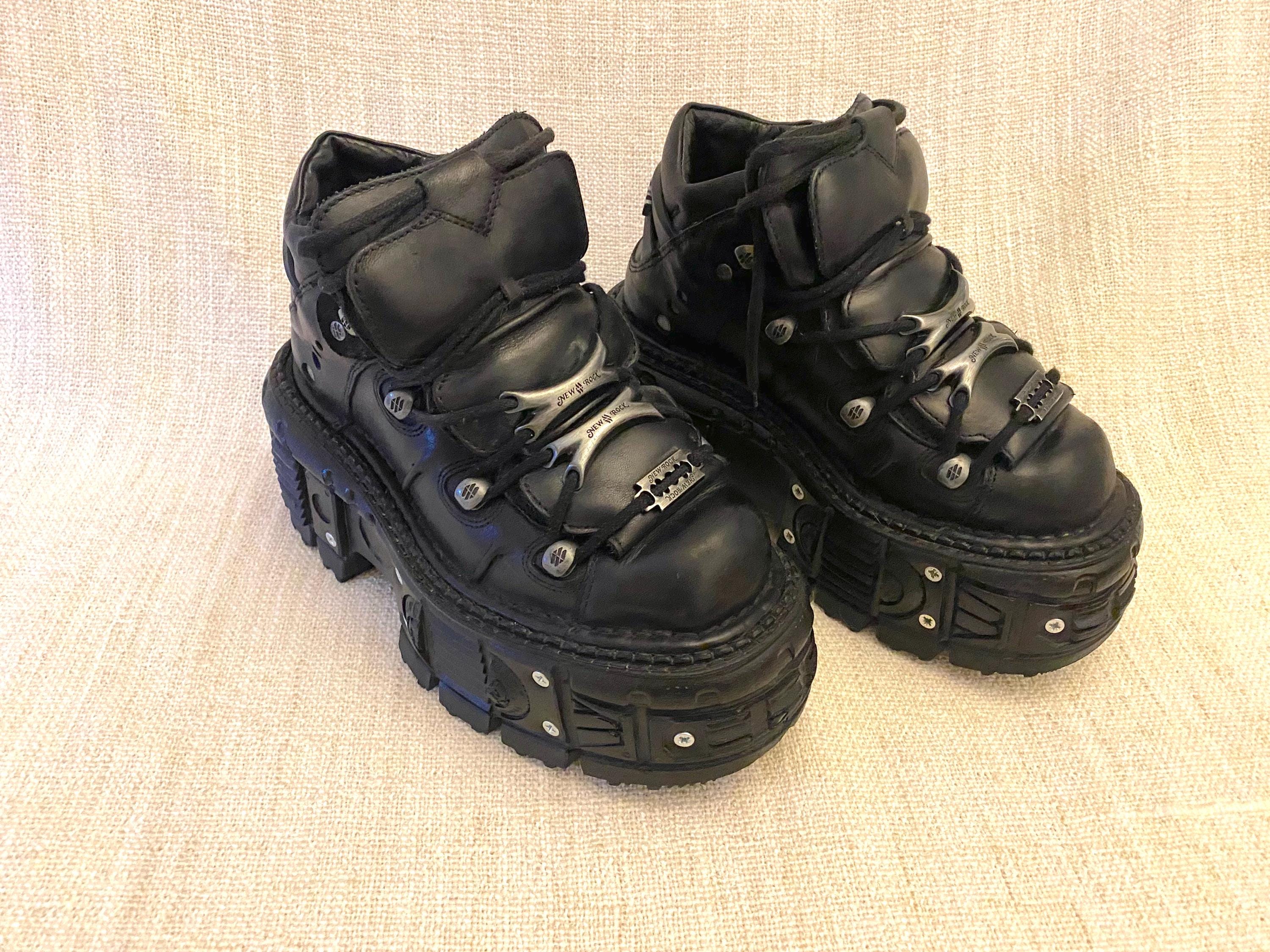 New Rock Boots M-TANK106-C2 Shoes Boots - Etsy
