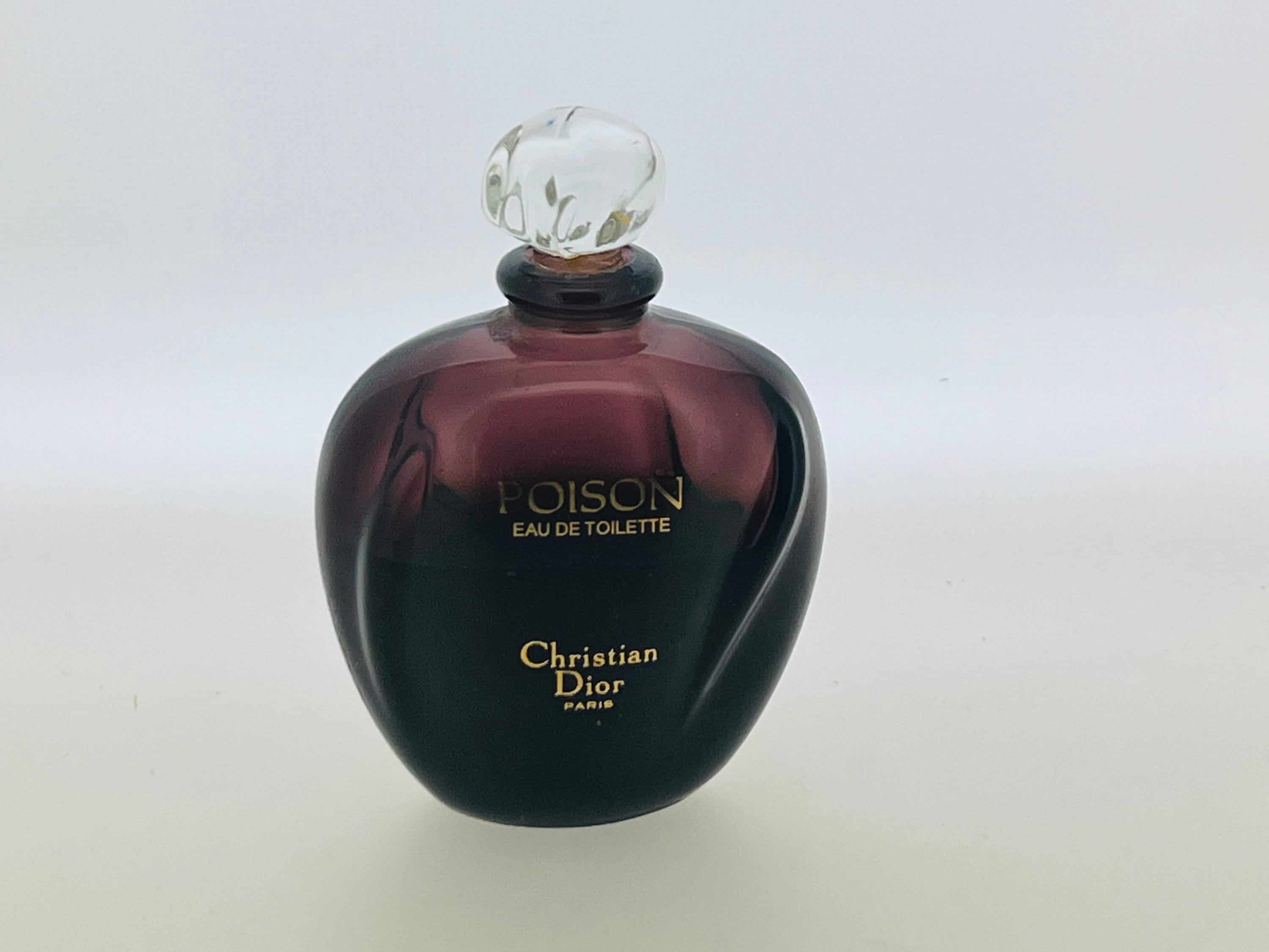 Rare Vintage Christian Dior Poison Eau De Toilette 50ml, 1985