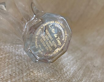 NINA RICCI「L'Air du Temps」の空の香水ボトル 2 個セット - 100 ml