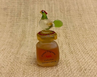 Perfume vintage Cristal Fragancia Composición Colección APPLE No.7