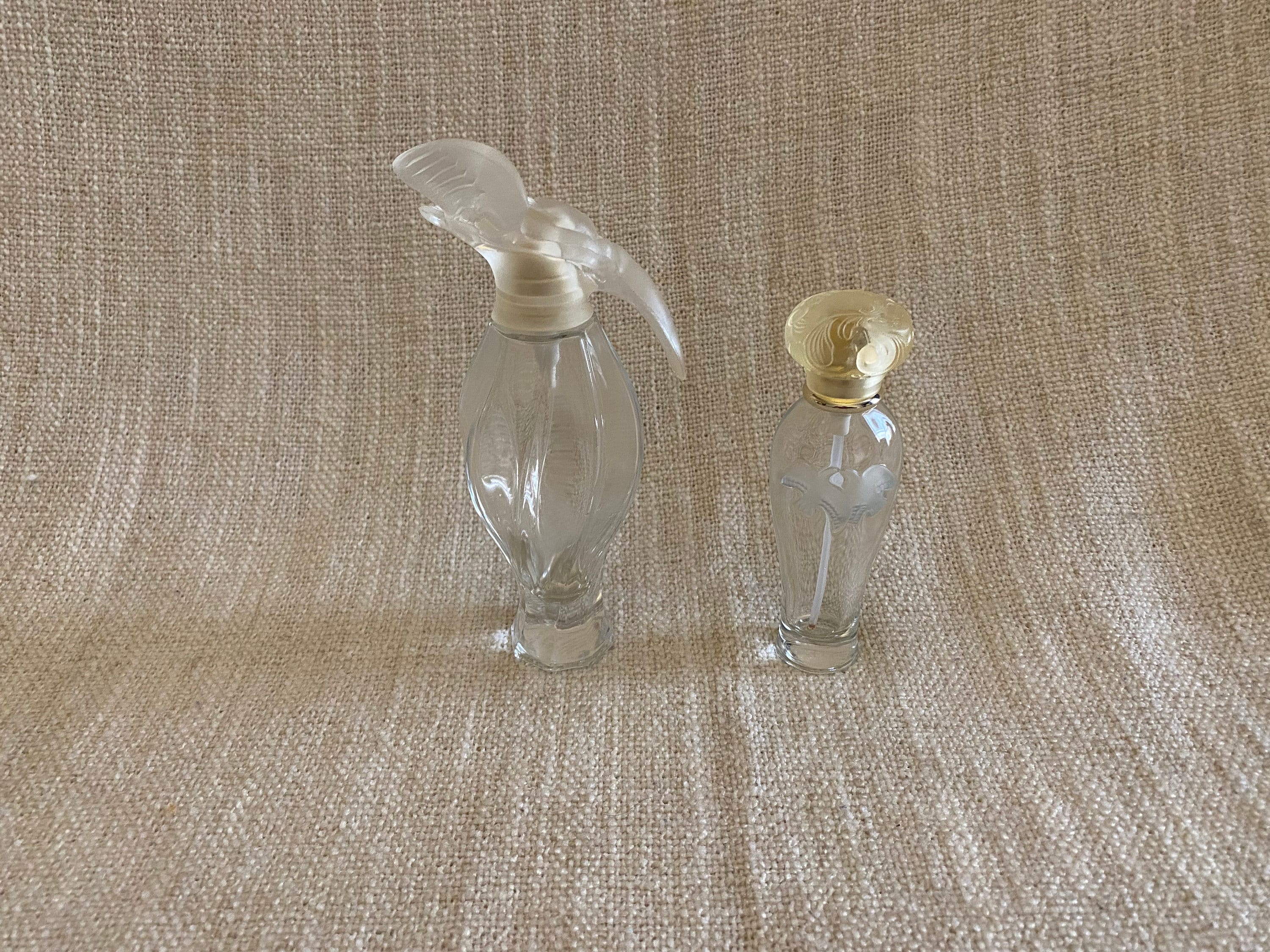 NINA RICCI「L'Air du Temps」の空の香水ボトル 2 個セット - 100 ml
