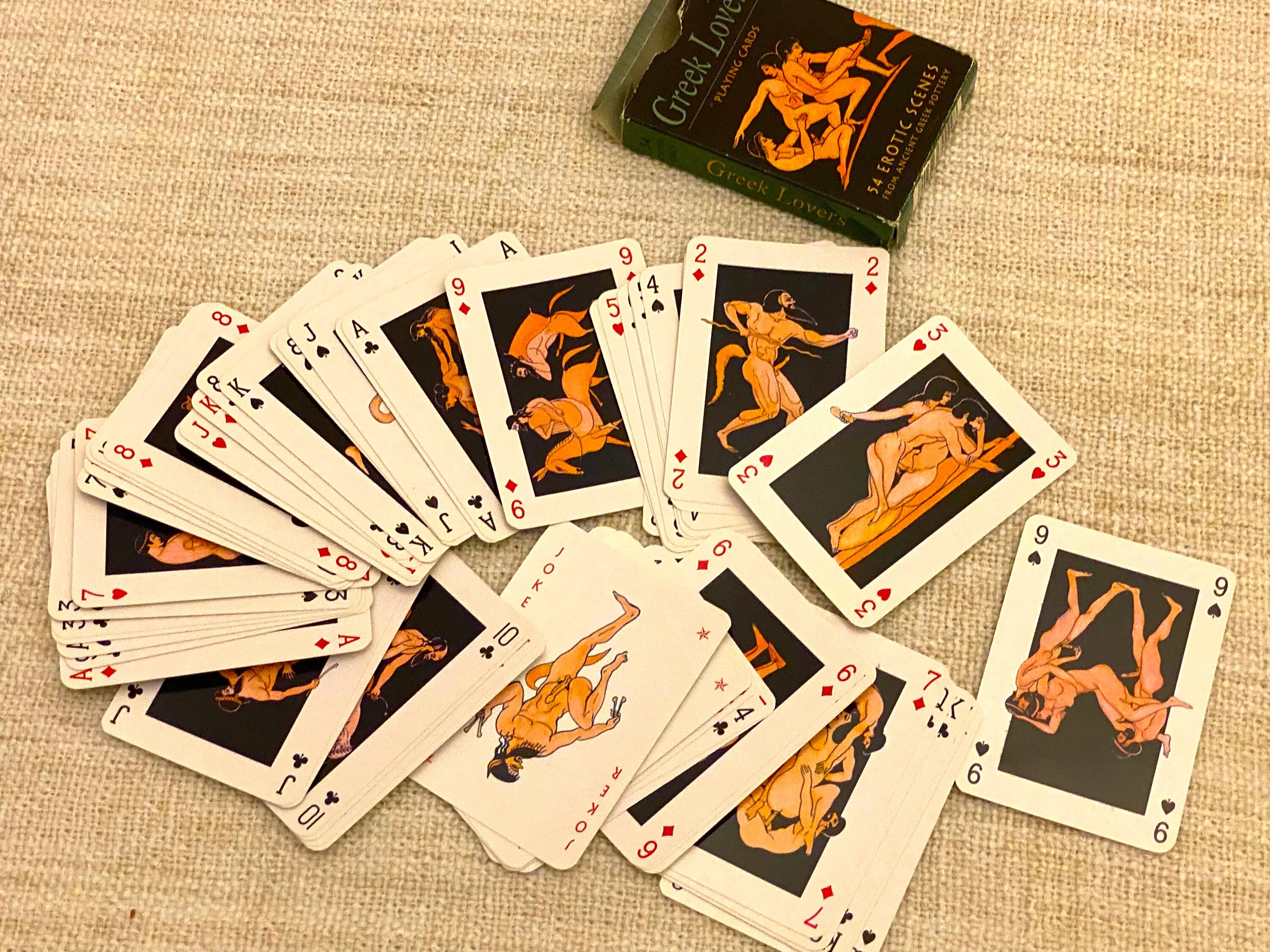 Vintage Pin up Ladies Nude Playing Cards Adults Etsy