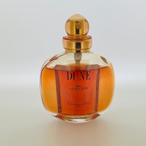 Vintage Dior Dune Eau de Toilette – 50 ml | 1991 | Approx. 90% Full | No Box | Iconic Woody Spicy Scent