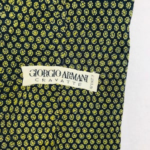 GIORGIO ARMANI, Italy Tie Collection Vintage ....No.27