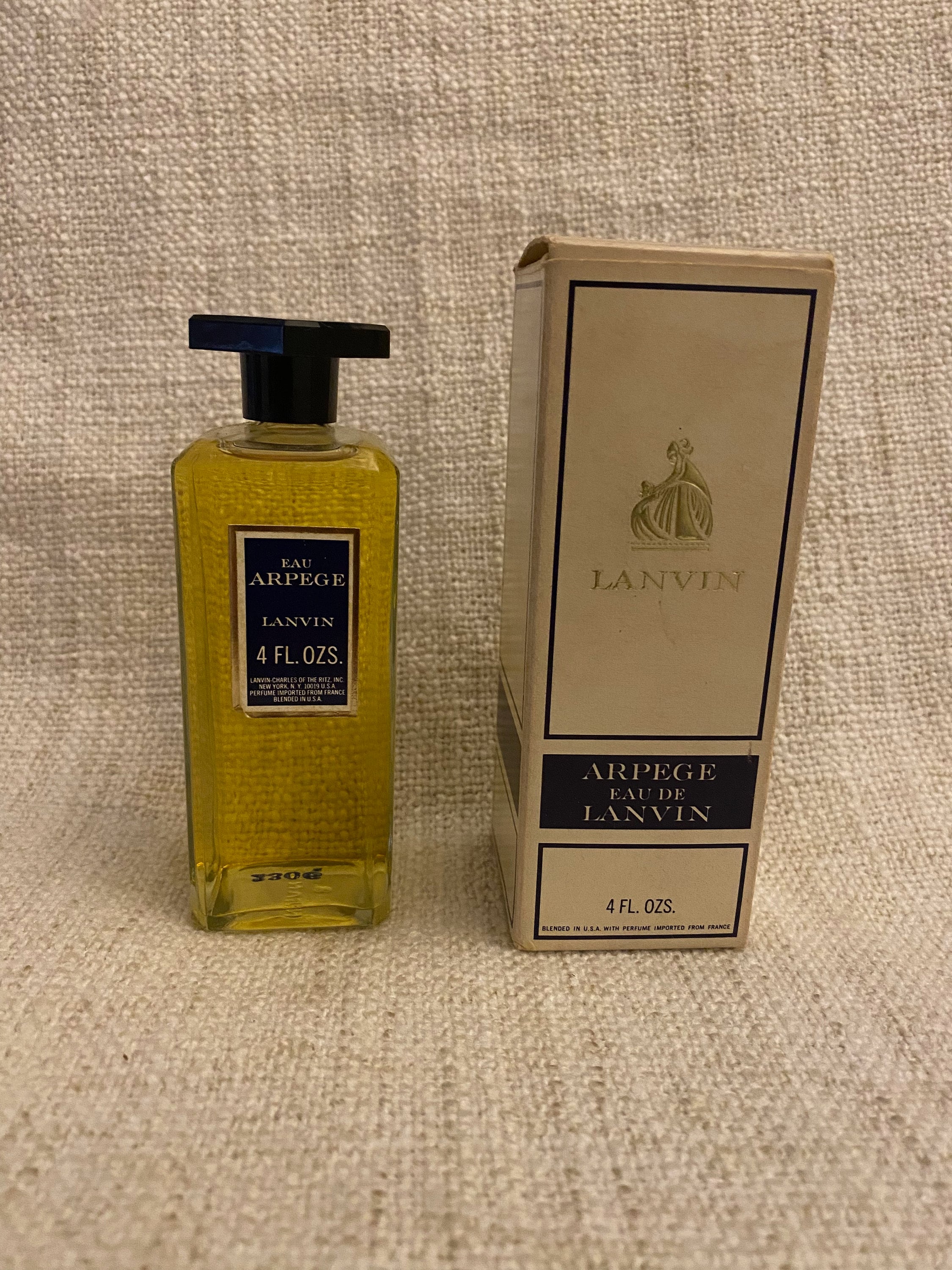 LANVIN extrait de ARPEGE 香水VINTAGE Vintage Lanvin Arpège Perfume – Rare 4oz Eau De Toilette for Women