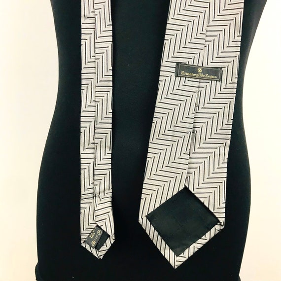 ERMENEGILDO ZEGNA Vintage Silk Tie – Luxury Business Fashion  Ermenegildo Zegna Silk Tie main image 0