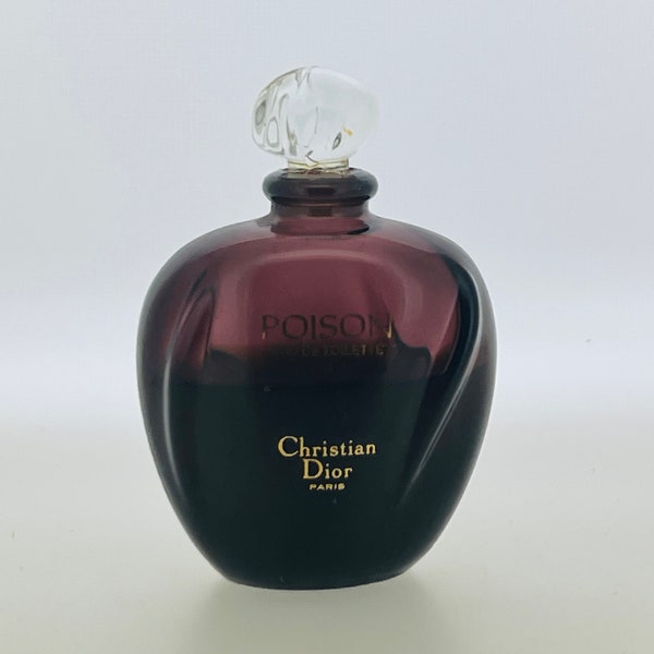 Vintage Poison, Christian Dior 1985 ТУАЛЕТНАЯ ВОДА 50 мл, полнота 50%