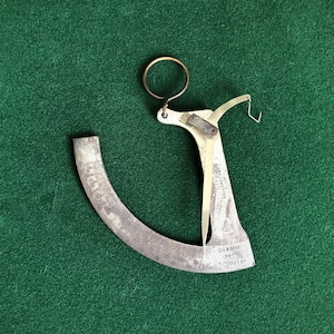 Vintage Jewelry Balance Scale – Louis Schopper Leipzig, Antique Miniature Scale, Metal Scientific Tool, Collectible German Measuring Device