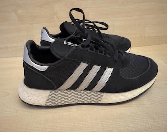 Adidas Marathon Tech Sneakers – Black – Size 39.5 – Very Good
