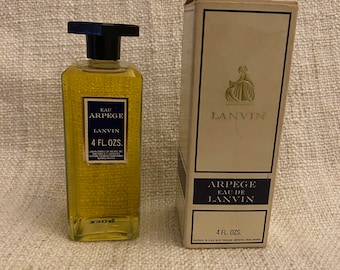 vintage Lanvin Eau de Arpège EAU DE TOILETTE , 4 oz.