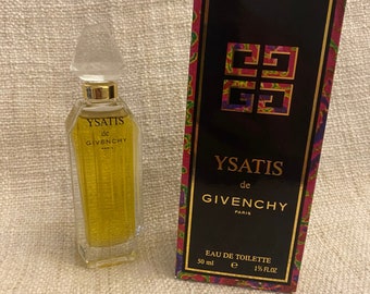 Vintage Ysatis Givenchy 1984 EAU DE TOILETTE, 50 ml splash