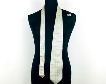 PROCHOWNICK Pancaldi Vintage Silk Tie – Luxury Business Fashion – Handmade – 100% Silk – Very Good Vintage Condition....No.23