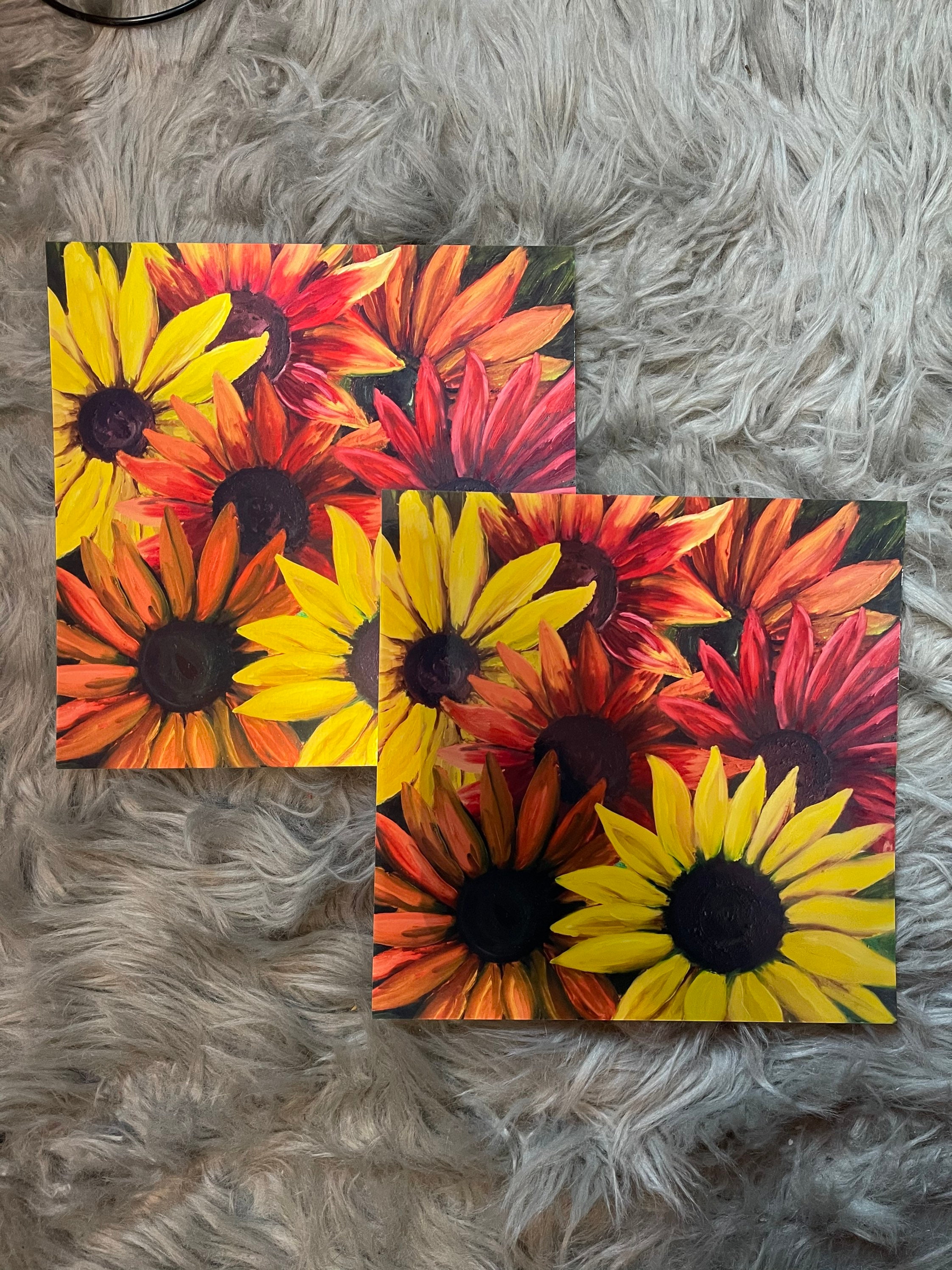 Sunflower Print Etsy