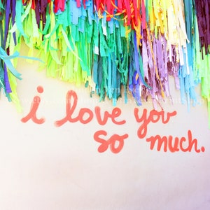 VERTICAL Jo&#39;s Coffee I Love You So Much Color Photo Print, Austin Texas Art