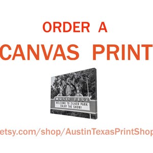 Canvas Print Austin Photography Austin Print Austin Texas Wall Art Austin Tx Austin Art Atx, Free Shipping in the Contiguous United States