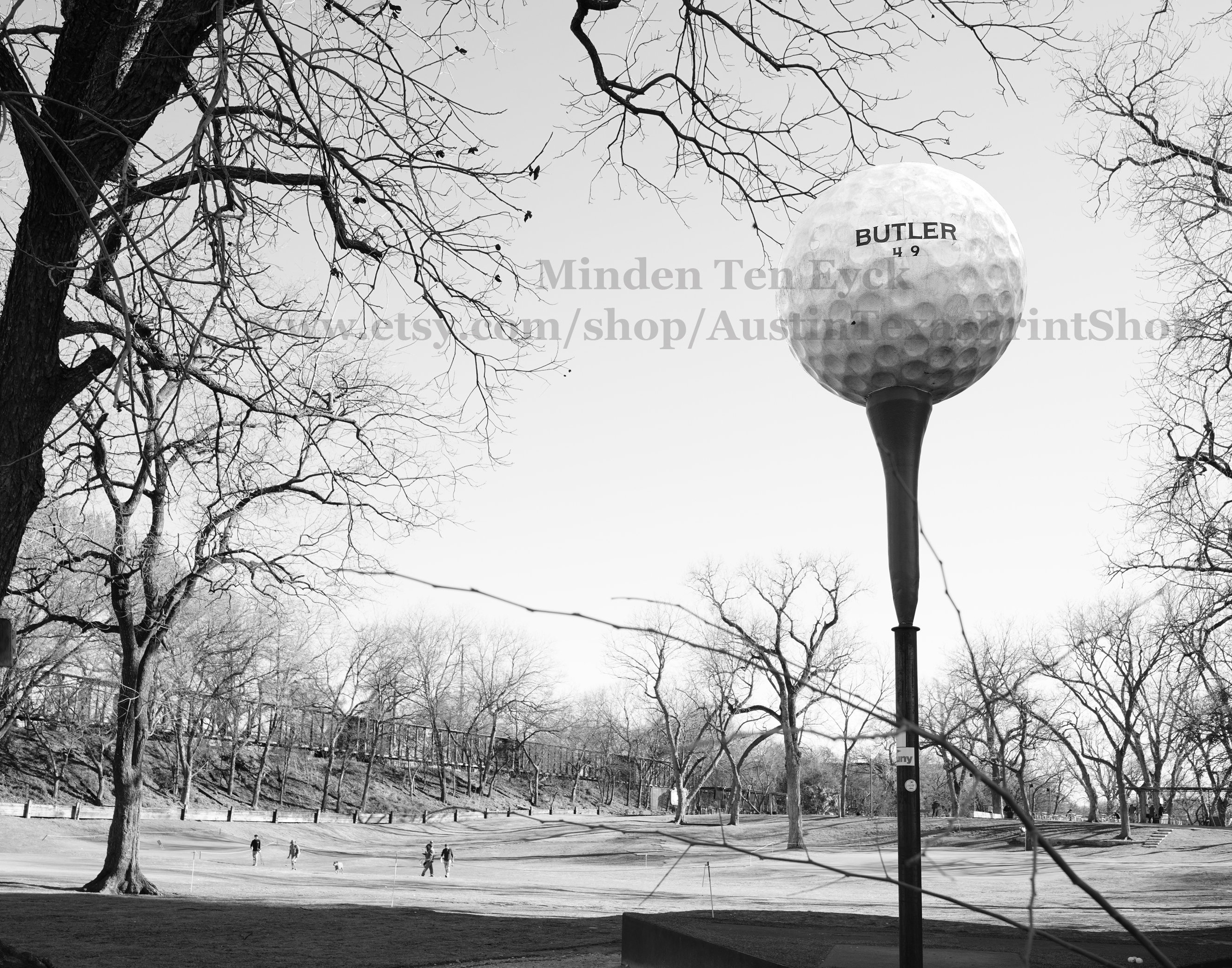 HORIZONTAL Butler Pitch and Putt Golf Photo Print Austin Texas Etsy