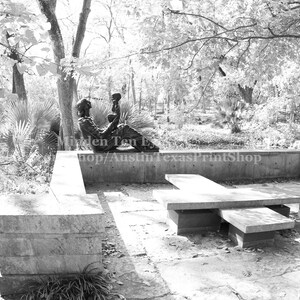 HORIZONTAL Charles Umlauf Sculpture Photo Print Umlauf Sculpture Garden Austin Texas Mother and Child Sculpture Umlauf Austin Art Atx Art TX