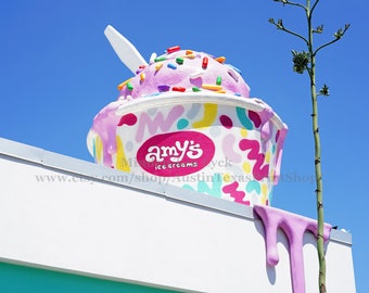 Amy's Ice Cream Austin Photo Print: Texas Travel Art