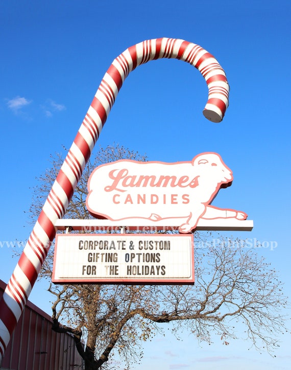 Vertical Color Lammes Candies Austin Photo Print Austin Etsy