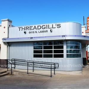Austin Photo Print Threadgill&#39;s Austin Photography Atx Photo Print Austin Art Austin Texas Threadgills Austin Print Threadgils Threadgil&#39;s