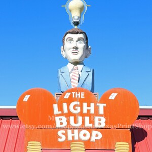 VERTICAL Austin Photo Print Light Bulb Shop Austin Signs Atx Print Keep Austin Weird Old Austin Texas Atx Print Atx Art Austin Home Decor TX