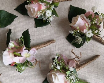 50 x Artificial Green Grass Corsage Bear Onion Designer Bouquets Wedding Deco