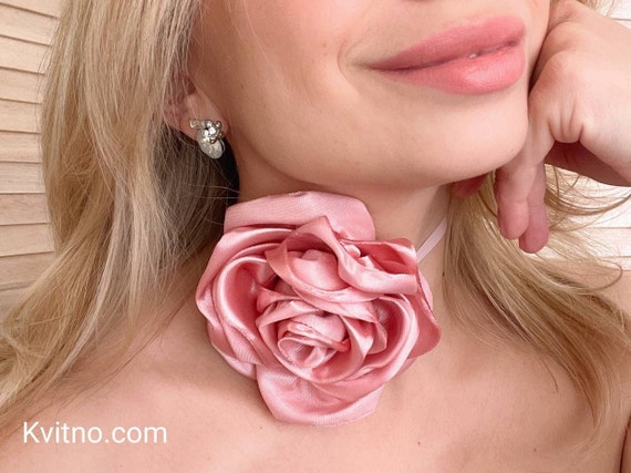 ☆Hei☆ rose spinel choker necklace HE23FANFW536BKFR MUSINSA | HEI rose spinel choker necklace