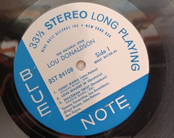 洋楽 Lou Donaldson The Natural Soul ST-84108 Lou Donaldson – The Natural Soul – Vinyl (LP, Album + 2 more