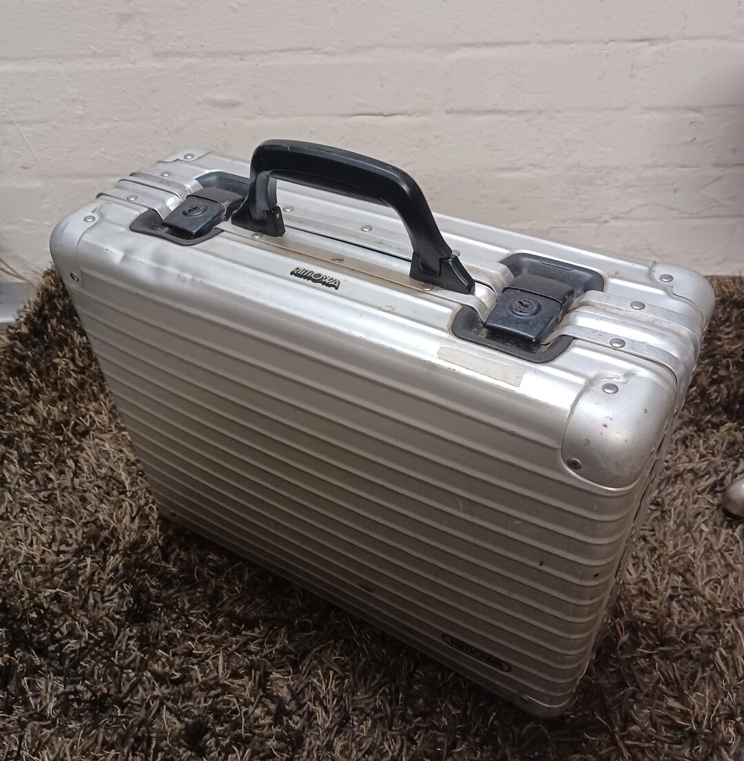 Rimowa Aluminum Briefcase With Strong Signs of Wear Attach Notebook ...