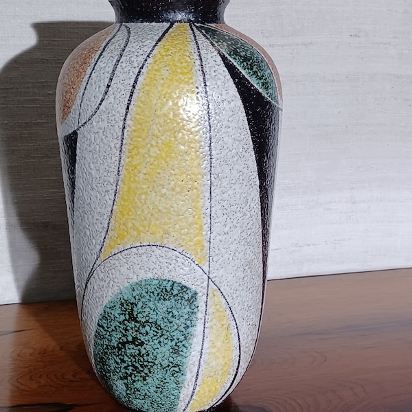 Vintage fifties German Vase Milano Rudolf Schardt ,Ruscha Deutschland