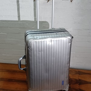Rimowa Silver Integral Aluminium Alu Travel Case Trolley 