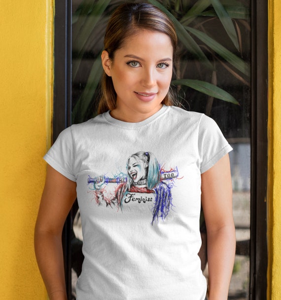 harley quinn shirt etsy