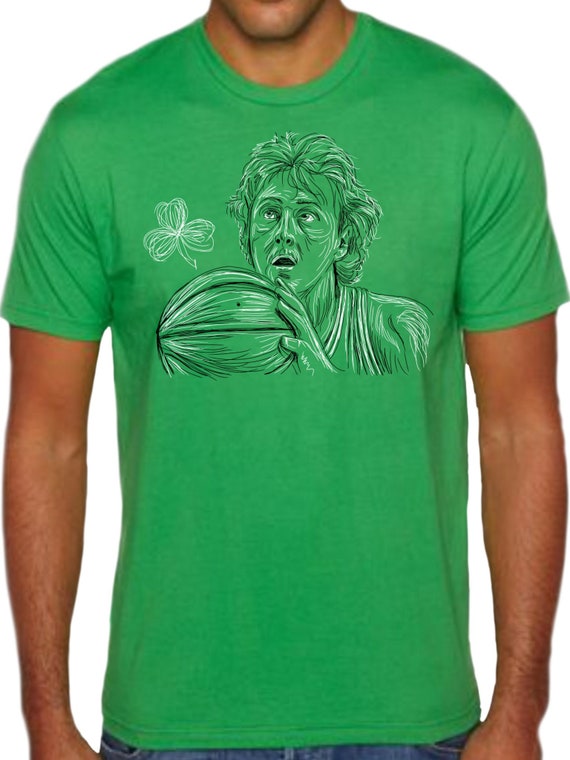 larry bird celtics shirt