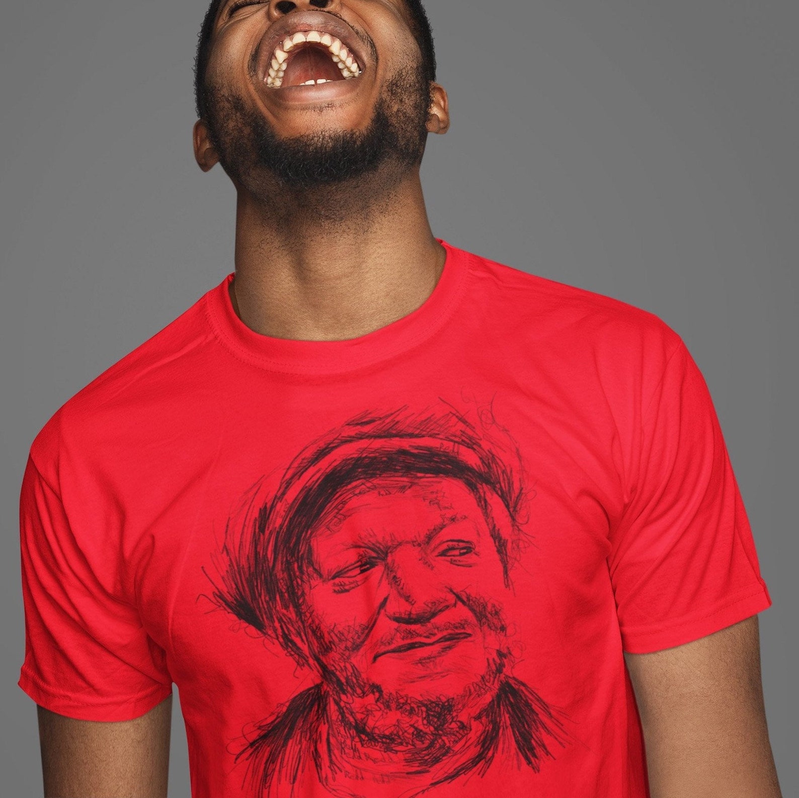 Redd Foxx Tshirt You Big Dummy Men's Red Tshirt Etsy