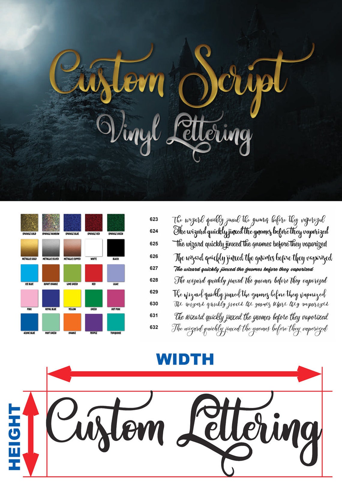 Custom Script Decal Sticker Wall Decor Personalized Gift Etsy