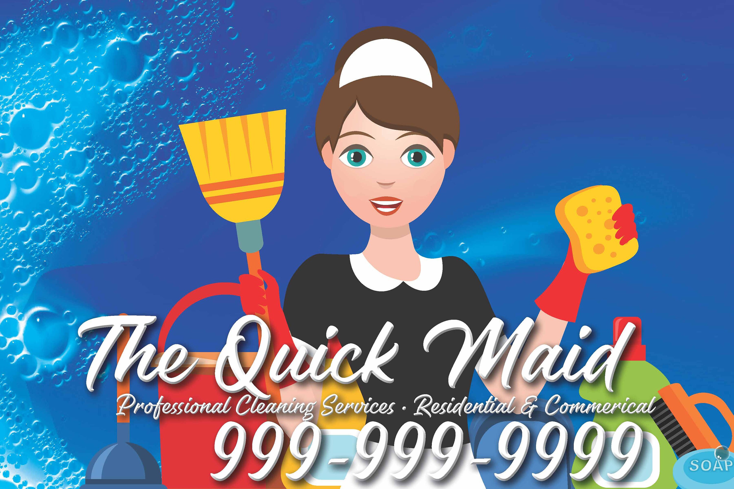 Custom Cleaning Services Car Full Color Picture Text Etsy