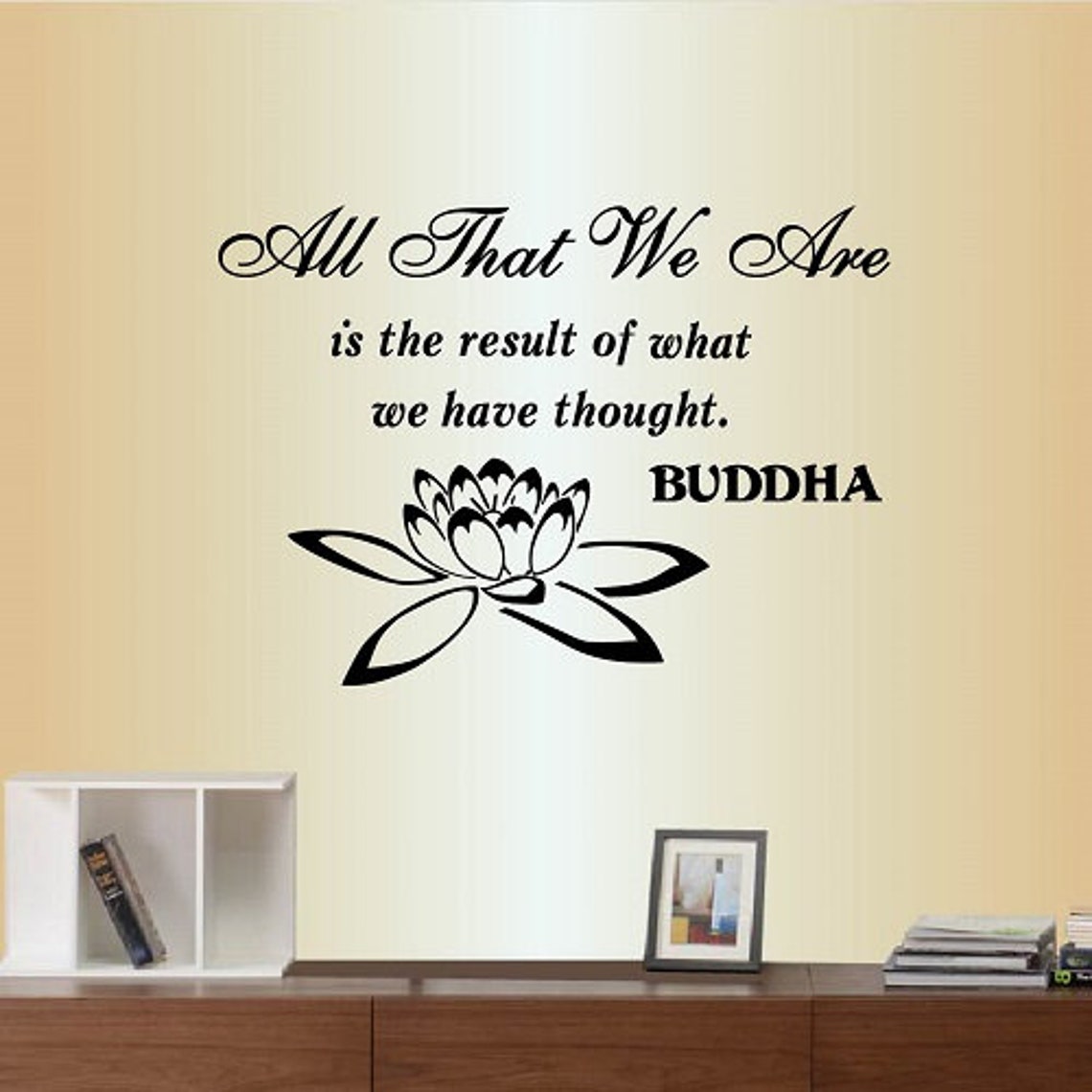 In-style Decals Wall Vinyl Decal Home Decor Art Sticker All That We Are ...