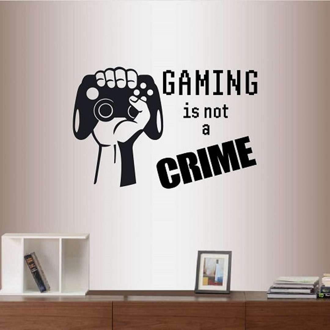 In-style Decals Wall Vinyl Decal Home Decor Art Sticker Gaming is Not a ...