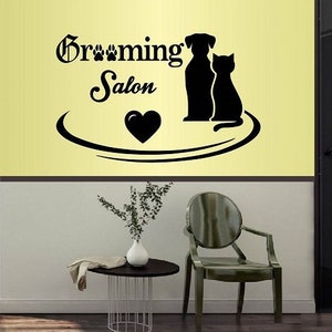 In-style Decals Wall Vinyl Decal Home Decor Art Sticker Pet Grooming ...
