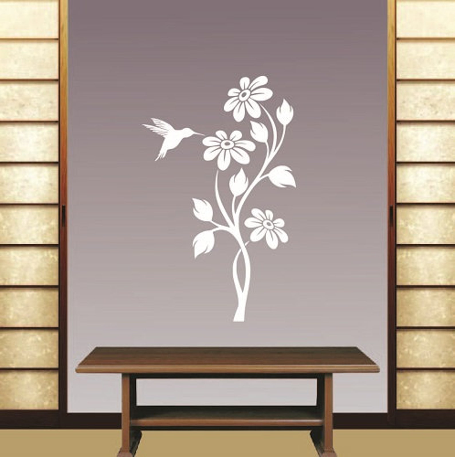 In-style Decals Wall Vinyl Decal Home Decor Art Sticker Flowers and ...