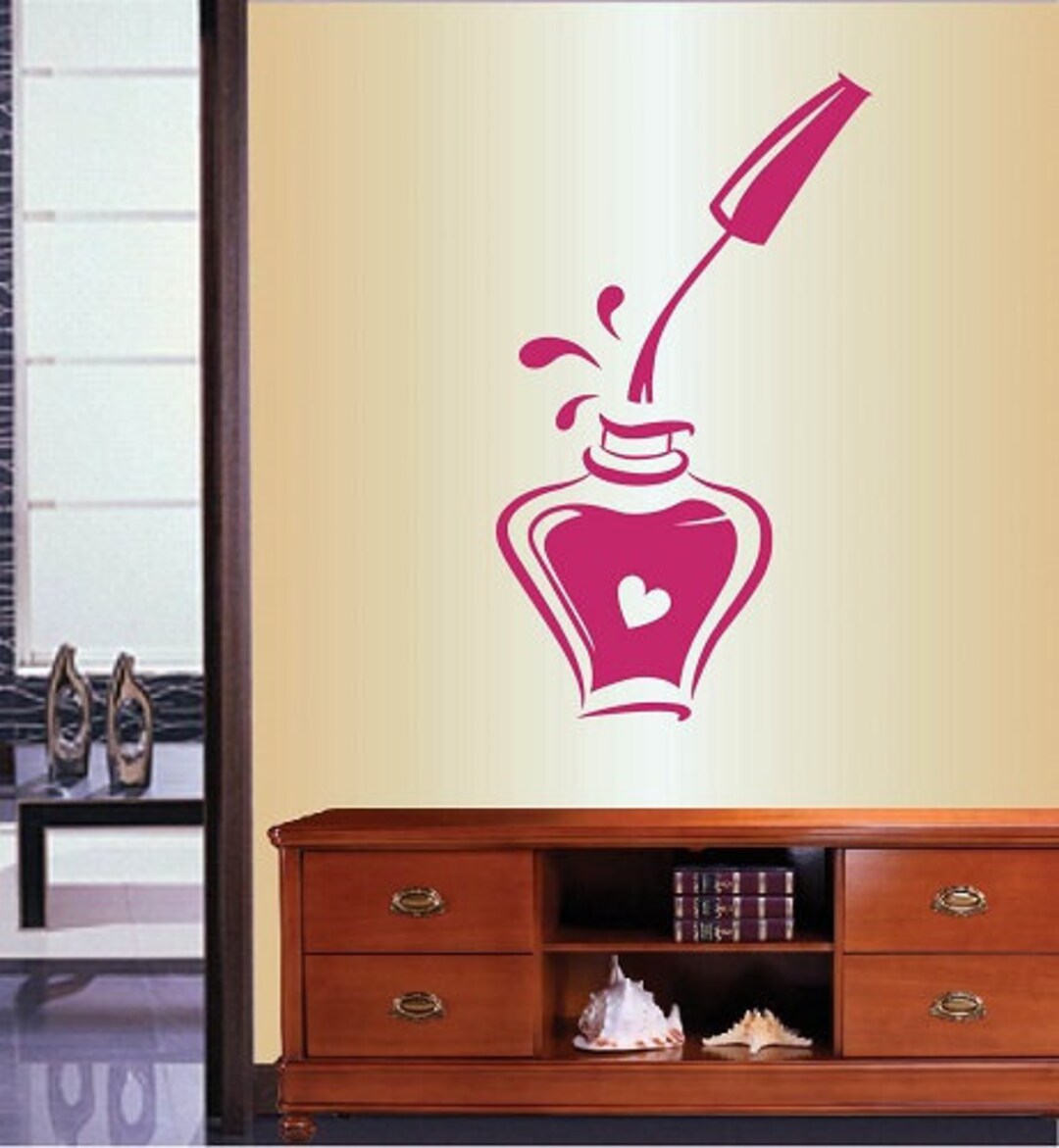 In-style Decals Wall Vinyl Decal Home Decor Art Sticker Nail Polish ...