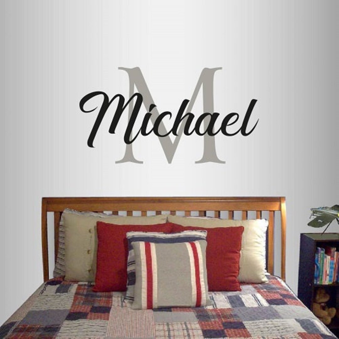 In-style Decals Wall Vinyl Decal Home Decor Art Sticker Custom Name ...